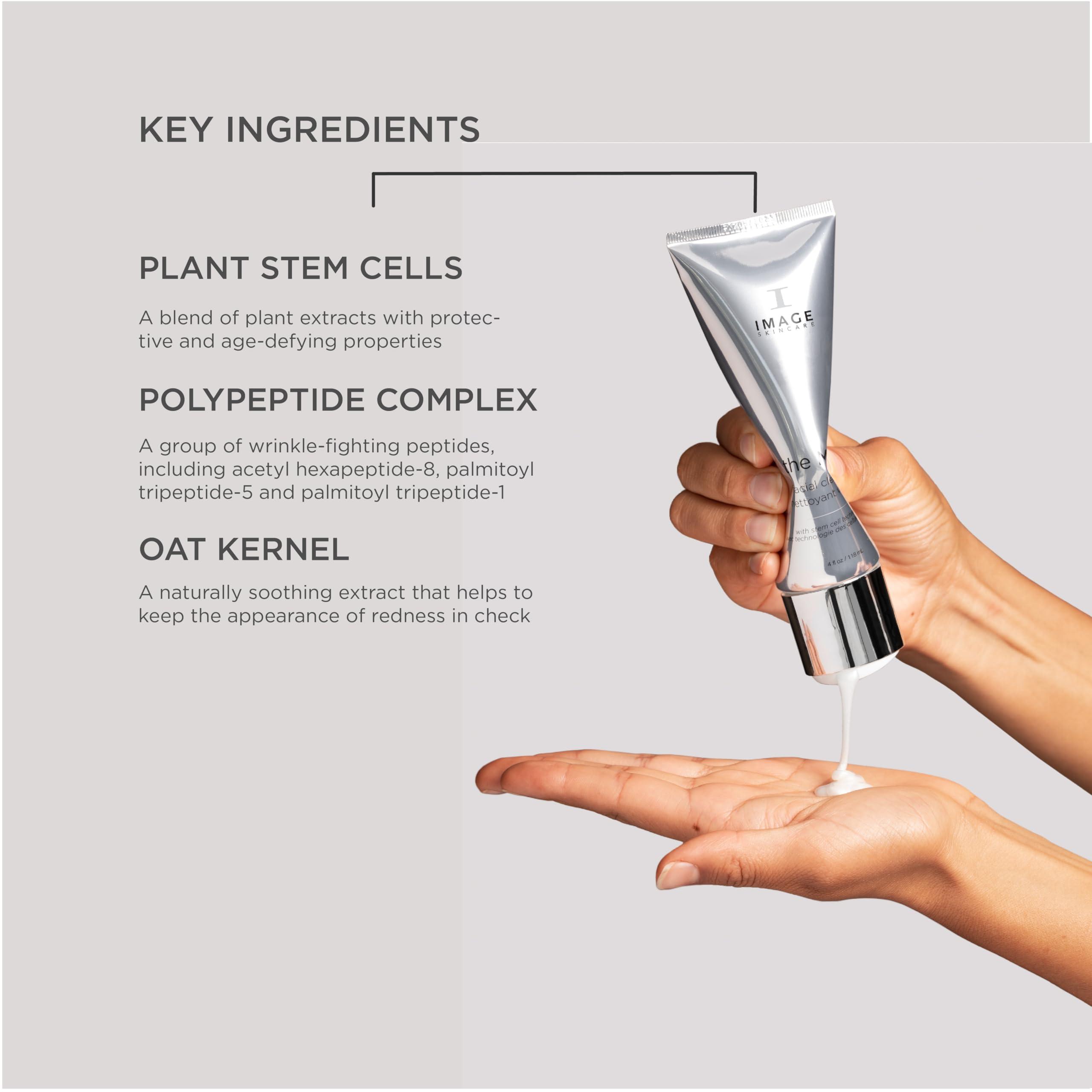 IMAGE Skincare IMAGE Skincare, the MAX Facial Cleanser + Night Repair Cream Set + Hydrating Facial Cleanser (4 fl oz + 1.7 oz + 1.7 oz)