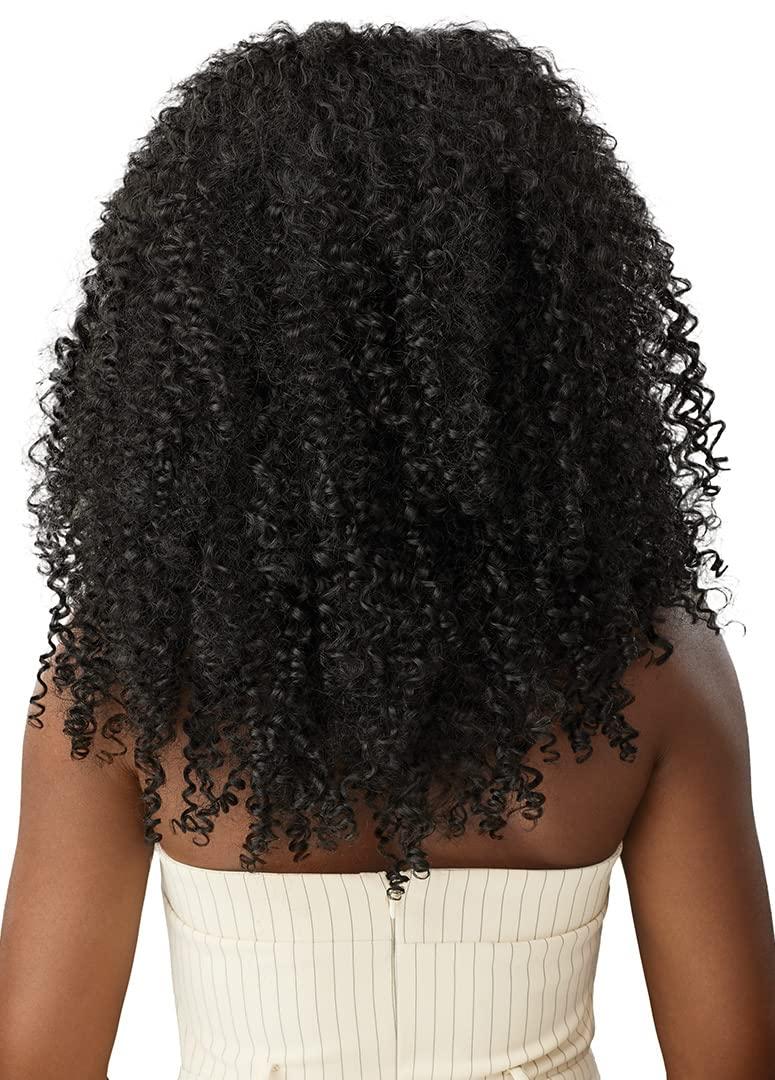 Outre Outre Big Beautiful Hair Clip-In - 9pcs - Bohemian Curl 14\" (NATURAL BROWN)