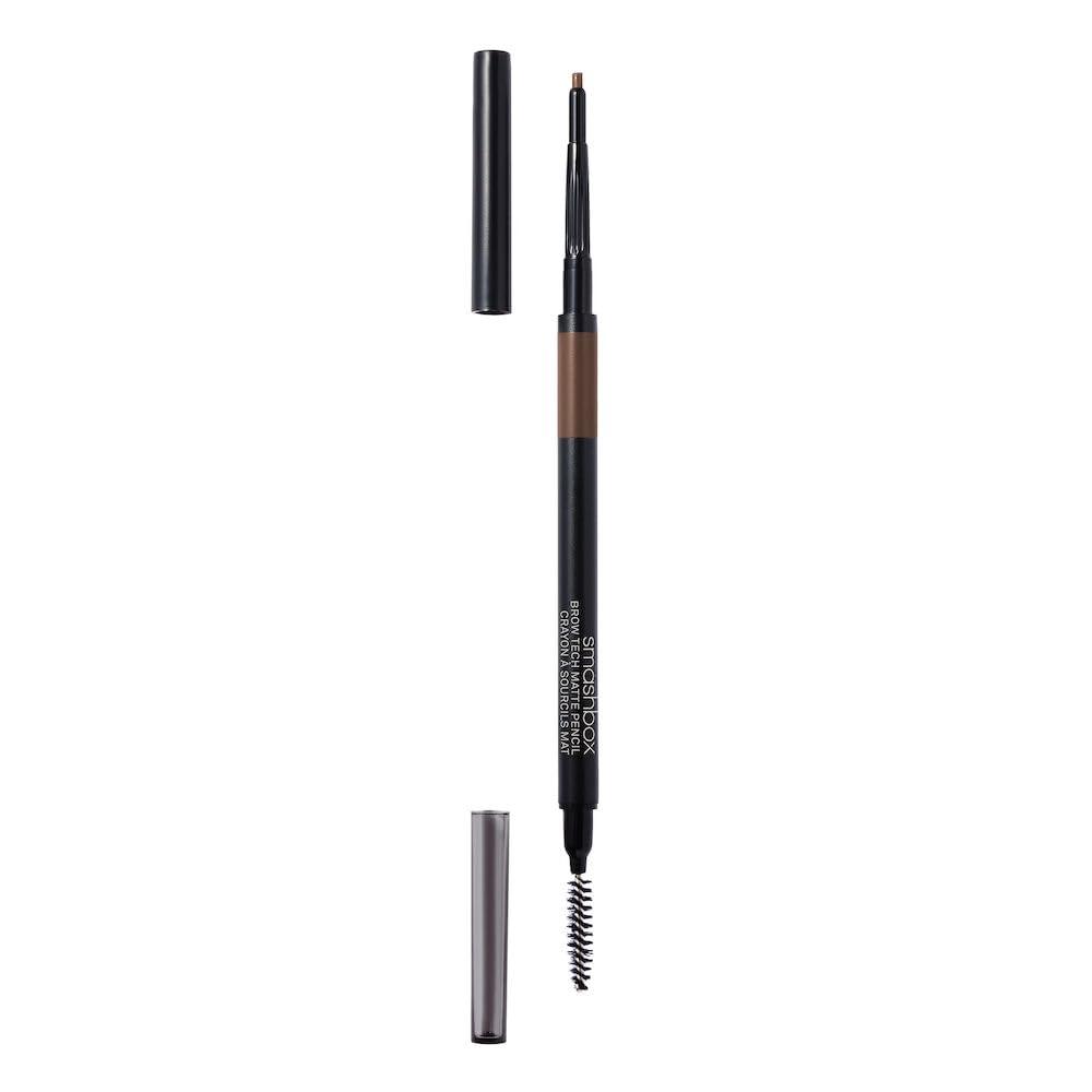 Smashbox Smashbox Brow Tech Matte Eye Brow Pencil | Waterproof, Smudge Proof + Long Lasting with Spoolie Brush, Brunette