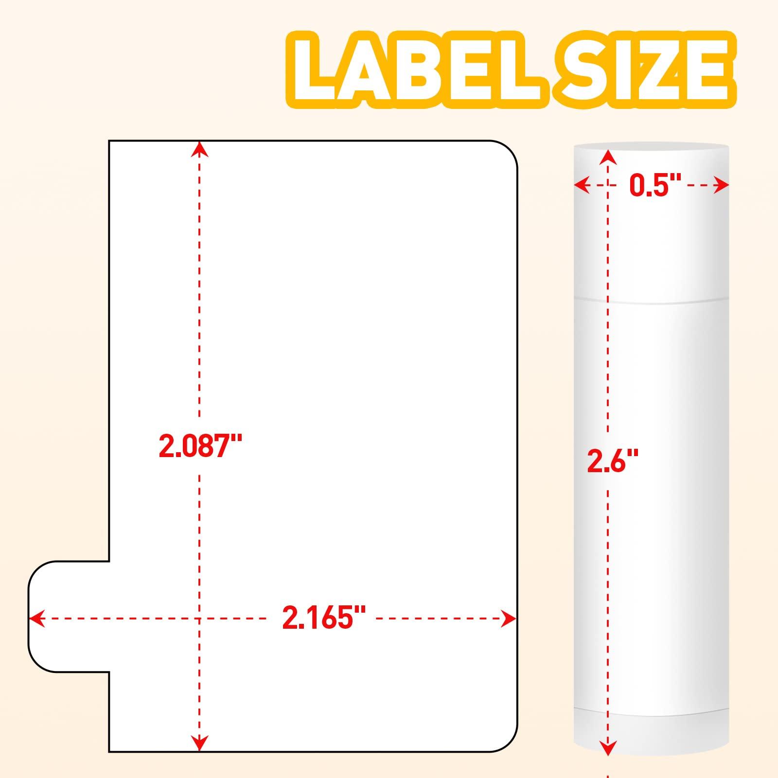 Dmsky DMSKY Lip Balm Bulk Unlabeled 200 Pack, Natural Ingredients Vitamin E Shea Butter, Custom Chapstick Bulk For Party Favors & Wedding Favors