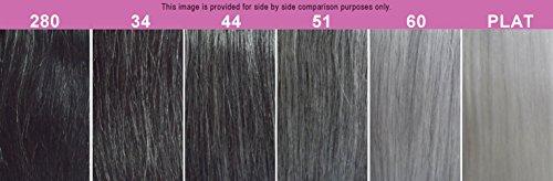 Foxy Silver - Weave Foxy Silver (Weave - Salon Jerry Curl) 12 inch - Human Hair Blend Weave in 51
