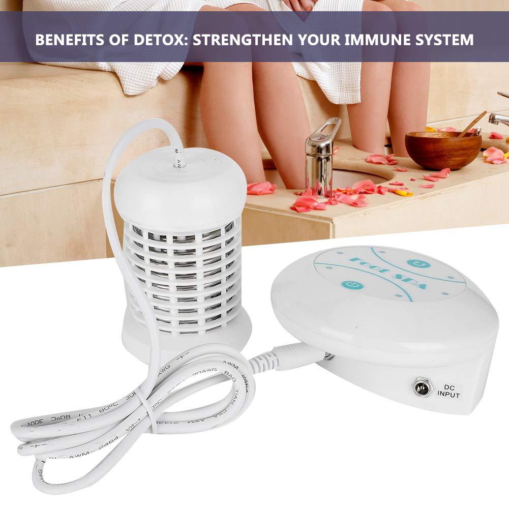 YXJPP Detox Foot Bath Spa Machine, Mini Portable Foot Cleansing Machine, Ion Cleanse Foot Massage Ionic Aqua Cell Spa Machine Detox Foot Bath Arrays Aqua Spa