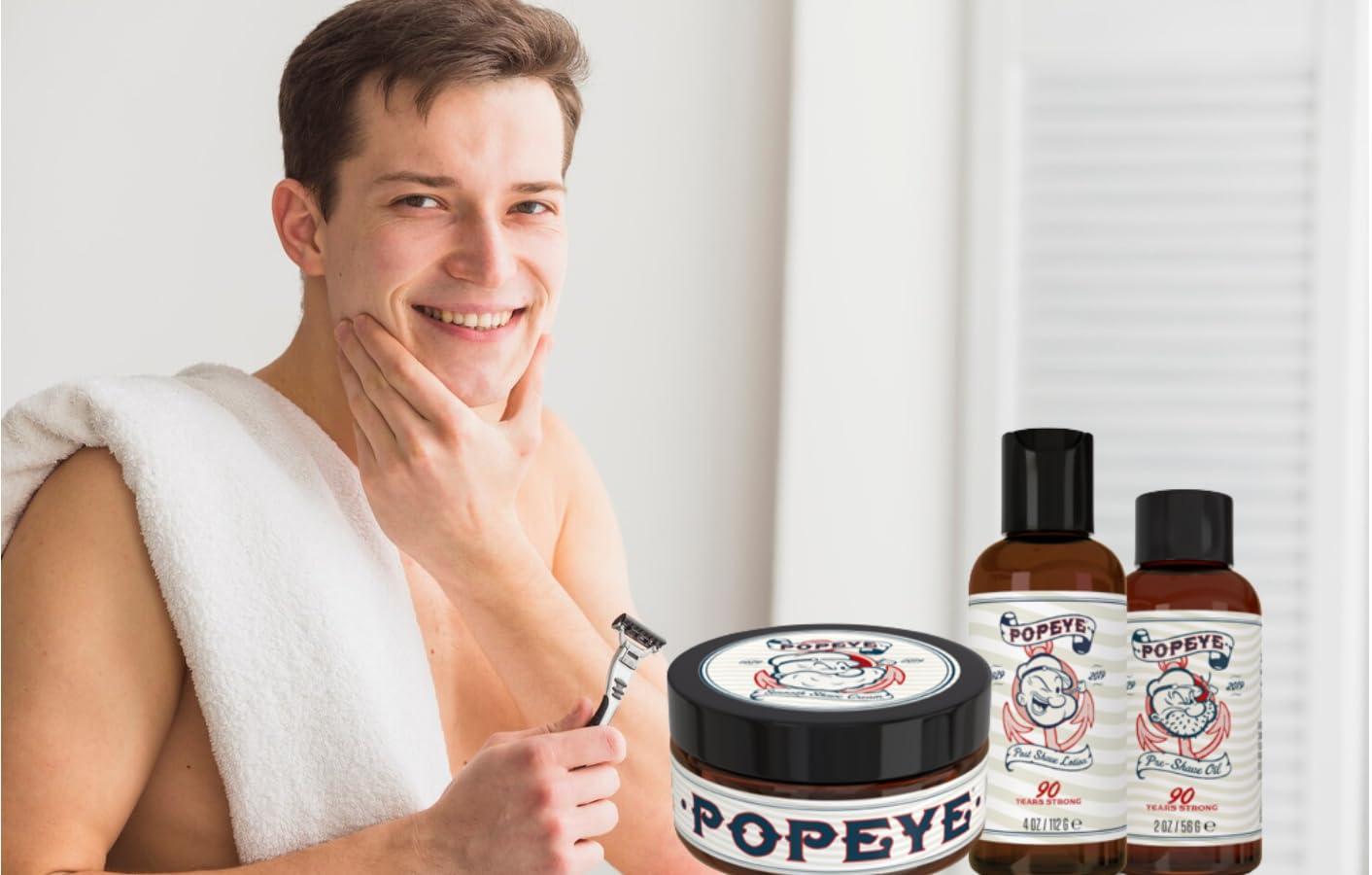 Razor MD Popeye Shaving Co Undetectable Hair Styling Fiber for Men with High Hold and Low Shine, Building Fibers with Natural Formula suitable for Thicker Fuller Hair, 3.75 oz