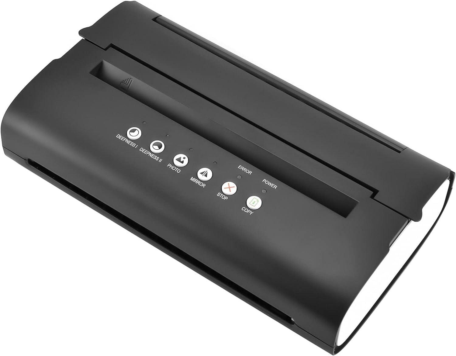 HDCCDM HDCCDM Portable Tattoo Stencil Printer, Tattoo Transfer Thermal Copier Machine, Rechargeable Mini Printer 2023 Update Version, Compatible for iOS Phone