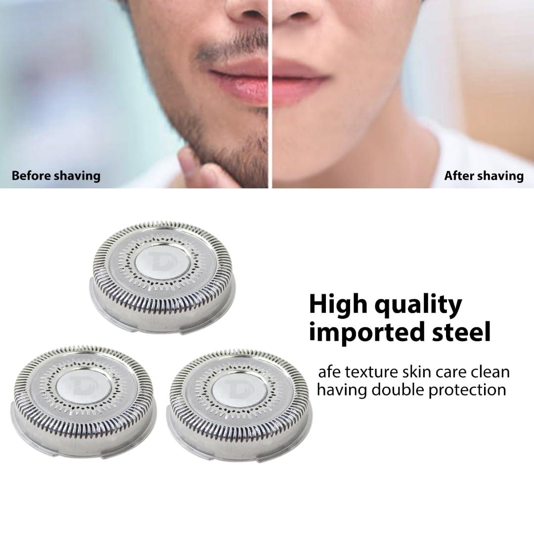 WELURE 3 Pack Latest New Upgraded Series 9000 Shaving Replacement Shaver Blades Cutters for Philips Norelco Electric Shaver 9700 S9721/84 S9311/87 9300 S9000
