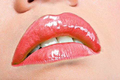 LIP INK Lip Ink Organic Vegan 100% Smearproof Lip Stain Sampler Kit (Coral & Mango)