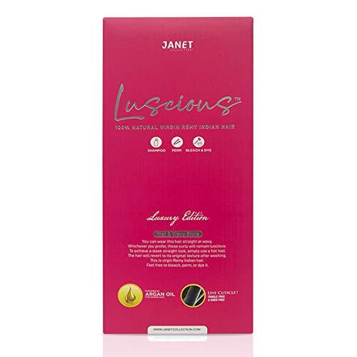 Janet Collection Janet Collection Natural Virgin Remy Indian Hair Wig Luscious Wet N Wavy Khloe (OET1B/30)