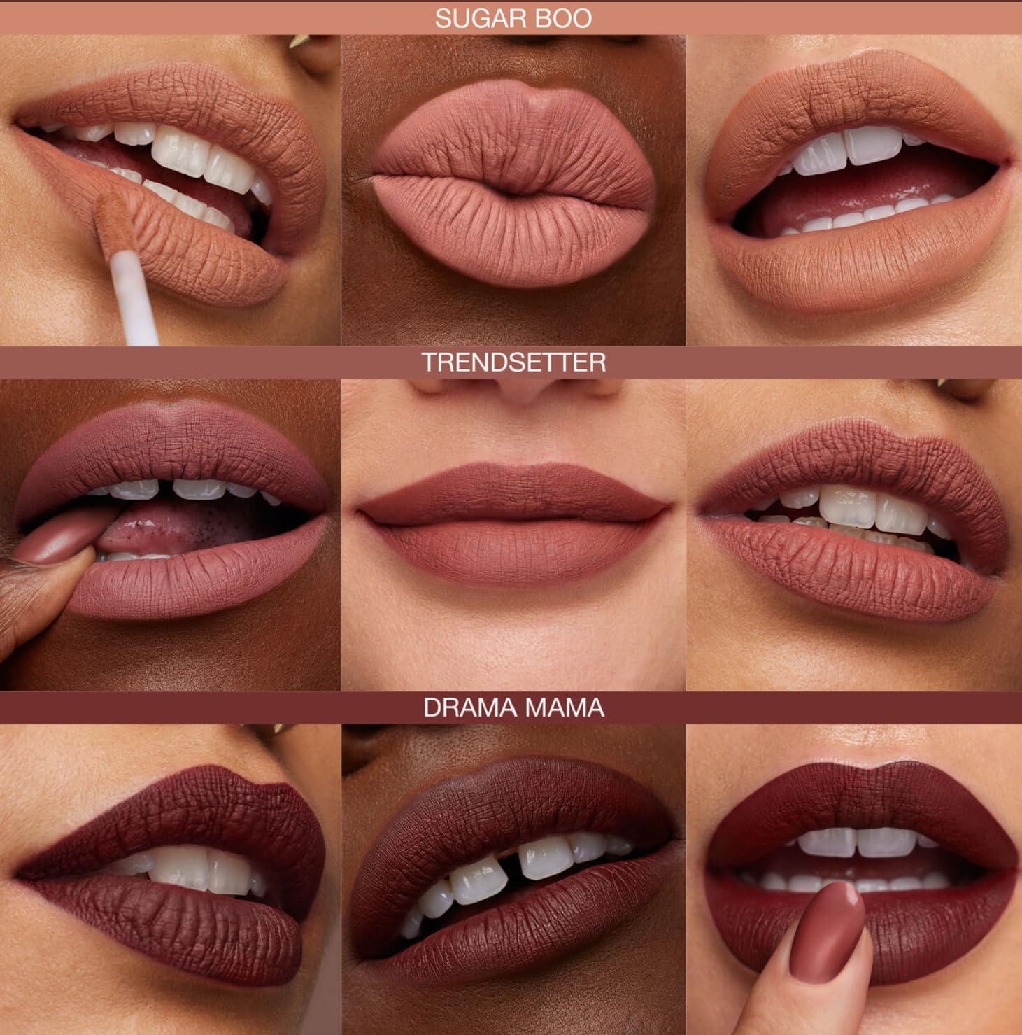 HUDABEAUTY HUDA BEAUTY Liquid Matte Ultra-Comfort Transfer-proof Lipstick Trendsetter