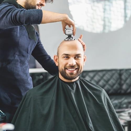 CST-Berger Head Shaver for Bald Men,2024 Upgrade 8-in-1 Mens Electric Shaver Bald Head Shaver for Men,Electric Razor for Bald Men IPX7 Waterproof Rotary Shaver Grooming Kit with LED Display