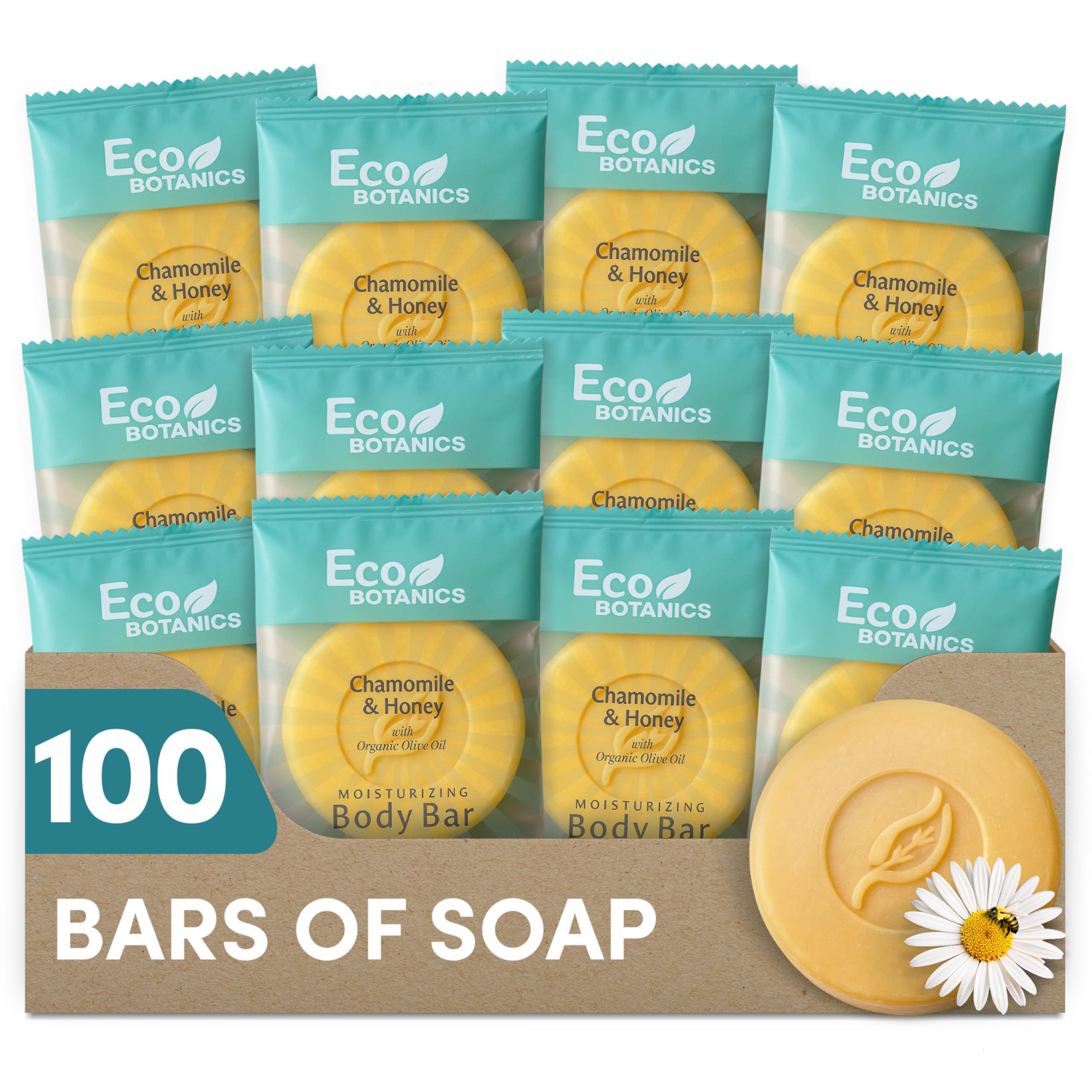 Eco Botanics Eco Botanics Travel-Size Hotel Body Bar Soap, 0.89 oz (Case of 100)