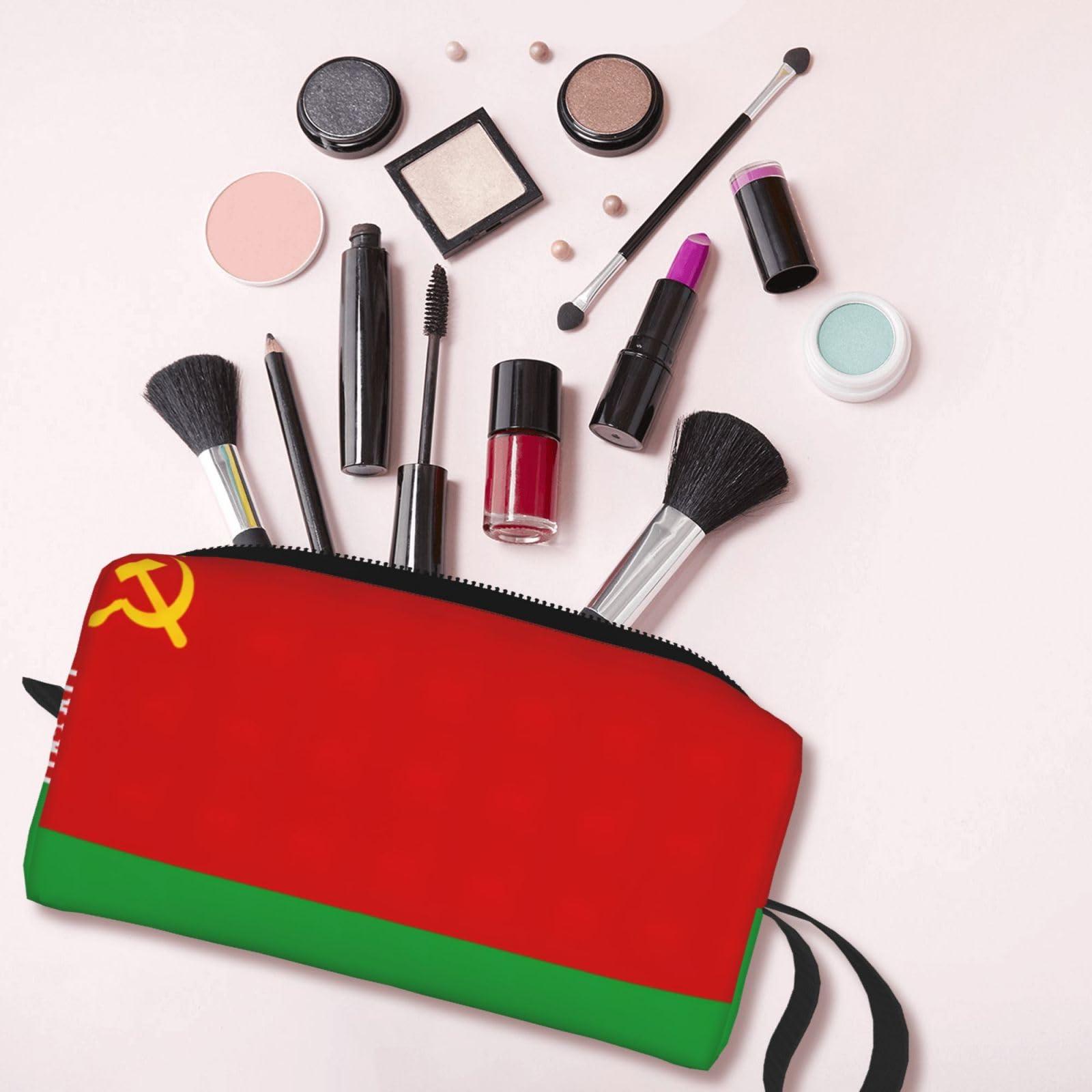 DRTGEDS DRTGEDS Flag Of Belarus Toiletry Bag For Men, Portable Travel Toiletry Organizer Bag,Shaving Bag,Little Pouch