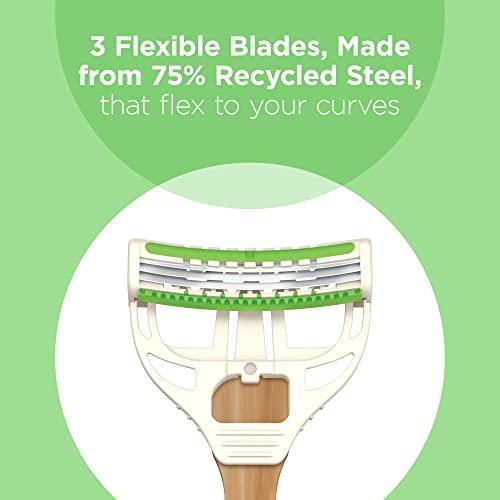 Schick Schick Intuition Bamboo Disposable Razors for Women, 3ct