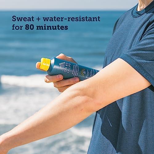 Oars + Alps Oars + Alps Hydrating SPF 30 Sunscreen Spray, Infused with Vitamin C and Antioxidants, Water and Sweat Resistant, 6 Oz, 2 Pack