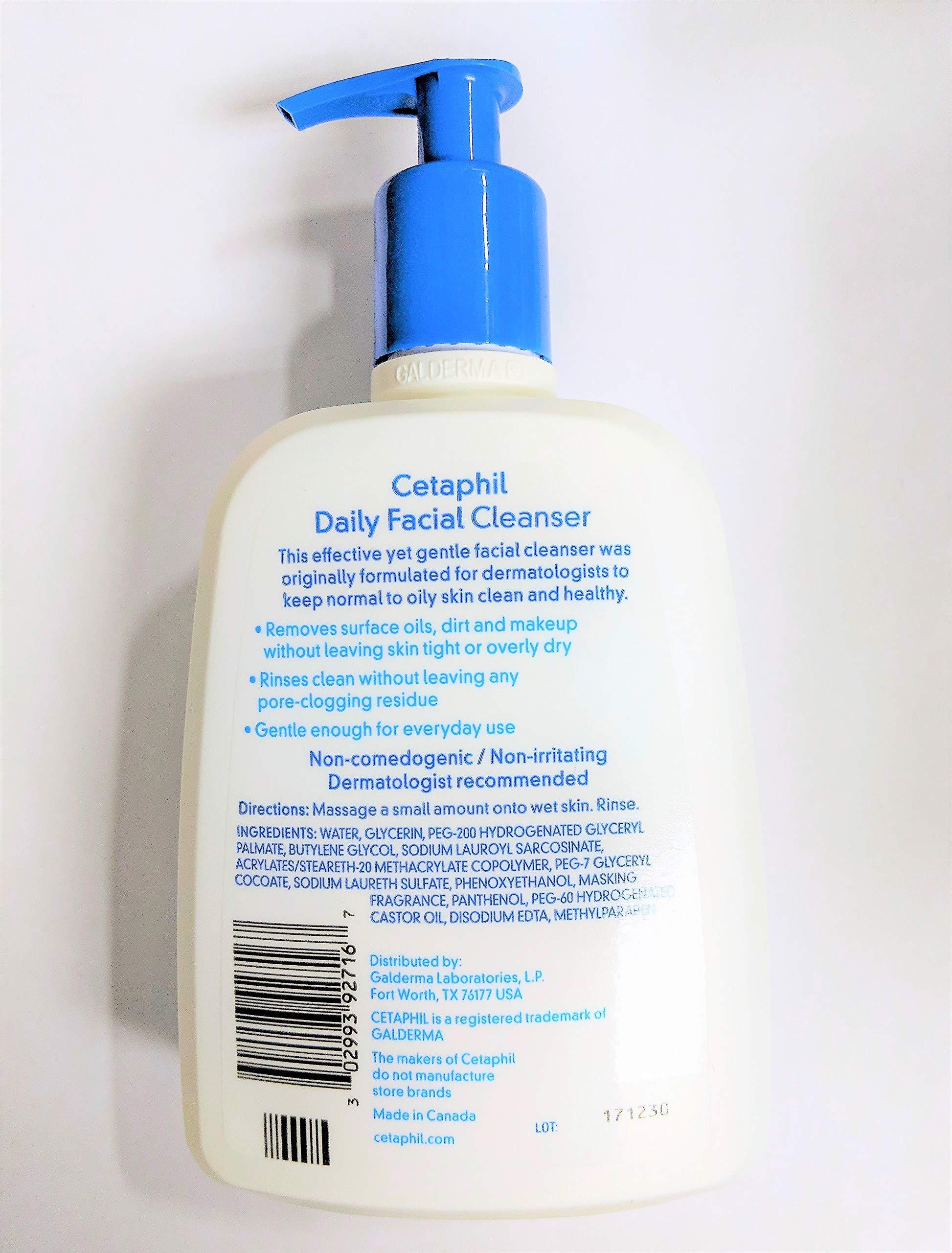 Cetaphil Cetaphil Daily Facial Cleanser 16 Ounces (Pack of 6)