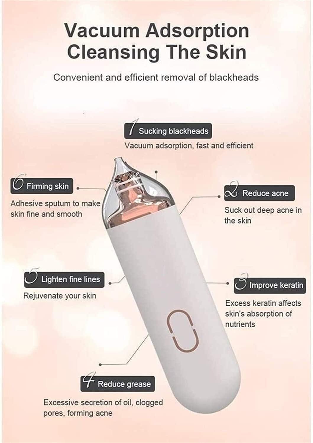 WEedsy WEedsy Face Skin Spatula, USB Rechargeable Blackhead Remover Devices, Pore Cleaner Comedo Extractor