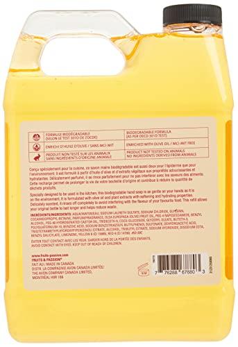 Fruits and Passion Fruits & Passion [Cucina] - Sangunelli Orange and Fennel Liquid Hand Soap Refill, Kitchen Hand Soap Refill, Vegan & Cruelty-Free, All Natural Moisturizing Hand Wash Refill (33.8 fl oz)