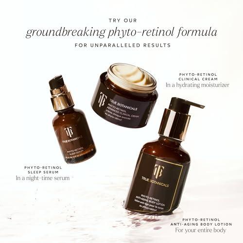 True Botanicals True Botanicals Phyto Retinol Advanced Clinical Cream | Anti-Aging Serum | Retinol Alternative | Targets & Reduces Fine Lines & Wrinkles | Dermatologist Tested, All Natural, Vegan | 1 fl oz | 30 ml