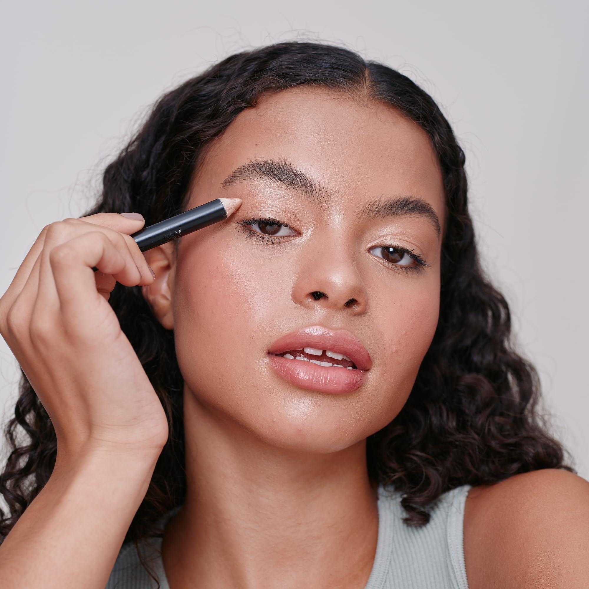 WUNDERBROW Light-Sculptor Highlight Duo Pencil, Dual Ended Matte & Shimmer (Fair/Light)