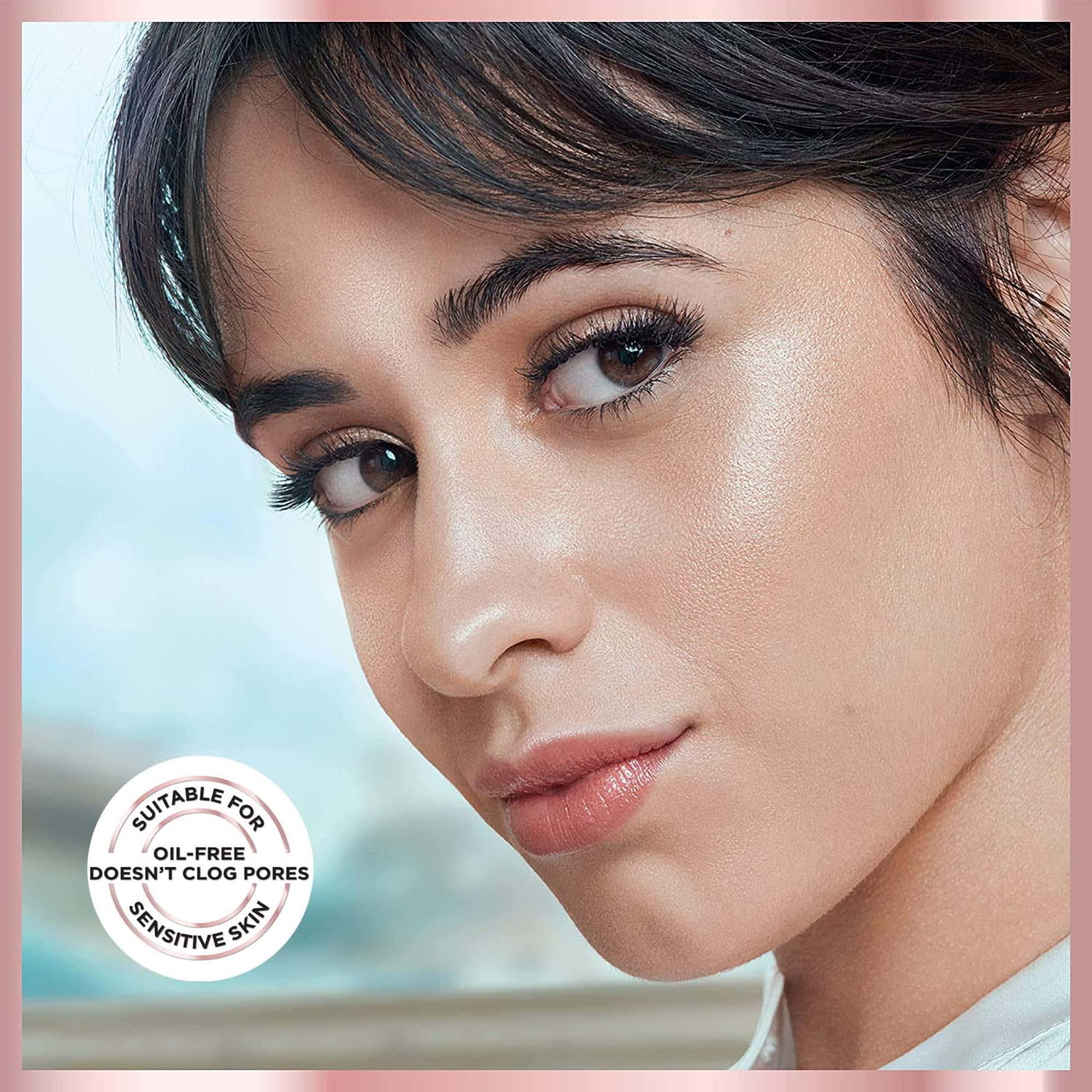 LOral Paris L'Oreal Paris Skin Paradise Water-infused Tinted Moisturizer with Broad Spectrum SPF 19 sunscreen lightweight, natural coverage up to 24h hydration for a fresh, glowing complexion, Deep 01, 1 fl oz