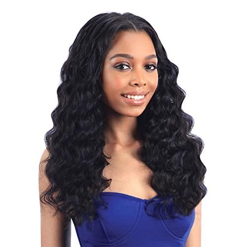 SAGA Saga Human Hair Crochet Braids Standard Type Loose Deep (10", 1B)