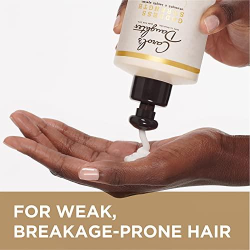 Carol's Daughter Carol\'s Daughter Goddess Strength Ultra Shield Pre Poo Hair Treatment for Wavy, Coily and Curly Hair, Protective Hair Detangler with Castor Oil for Weak Hair, 10.2 Fl Oz