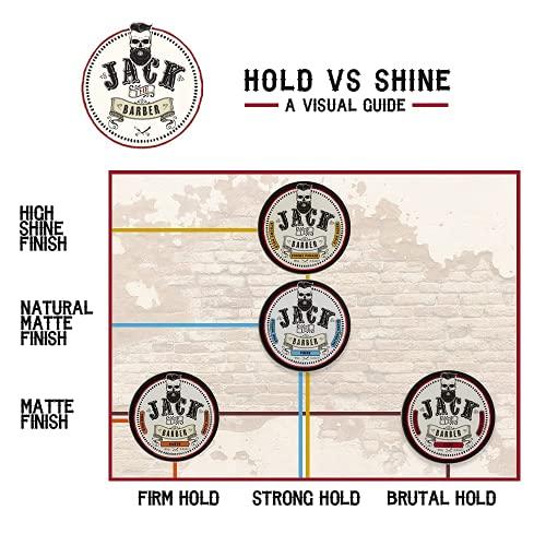 Jack The Barber Jack The Barber - Paste 95g - Firm Hold - Matte Finish - No Parabens