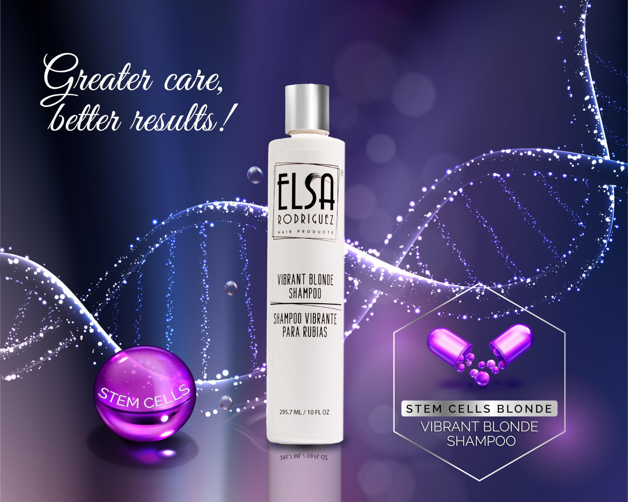 Elsa Rodriguez Elsa Rodriguez, vibrant blonde shampoo, best purple shampoo for blonde hair, purple shampoo for blondes highlights, shimmer lights shampoo, products for blonde beauty, free sulfate & parabens, 10 Oz