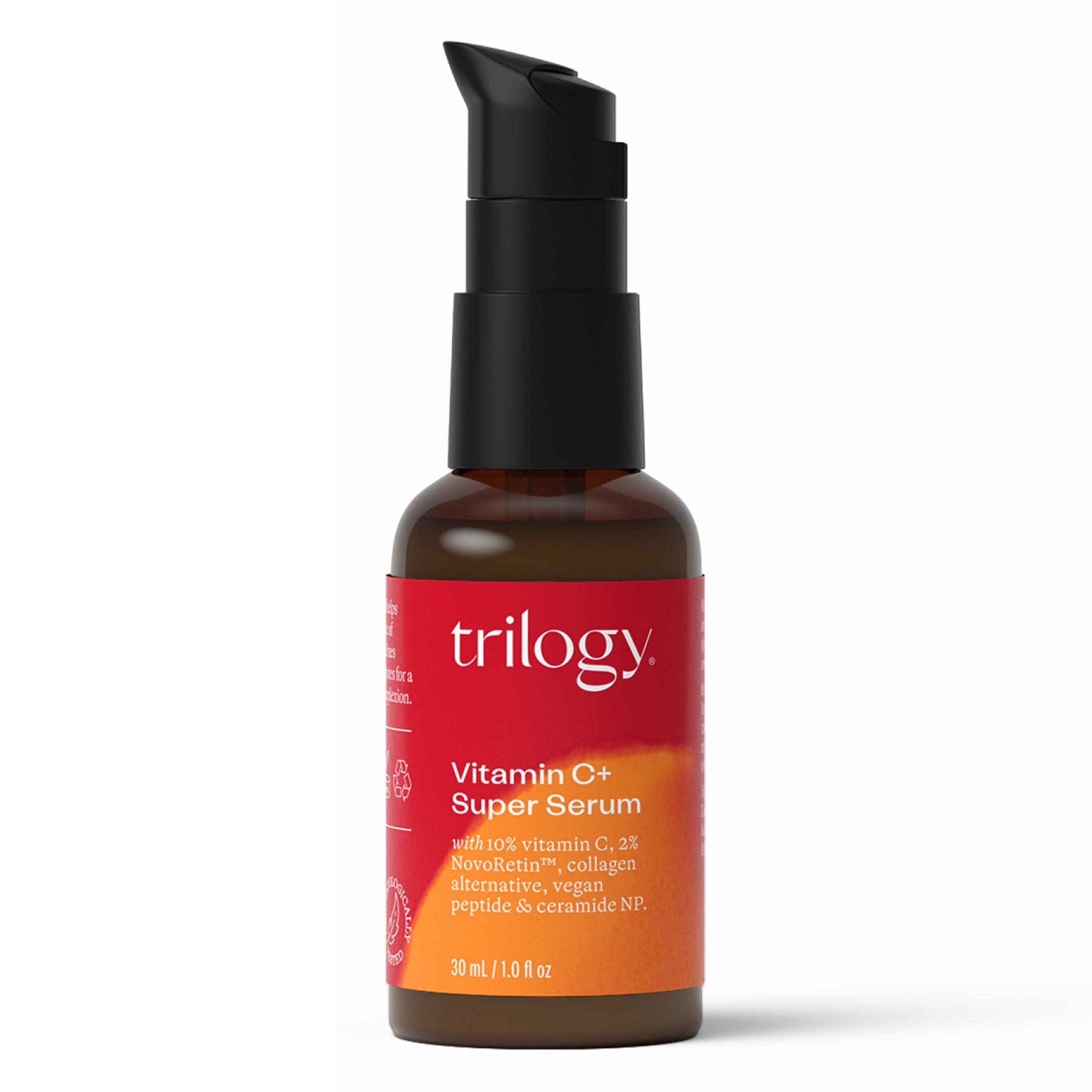 Trilogy Trilogy Vitamin C+ Super Serum, Brightening & Anti-Aging Formula, 1.0 fl oz