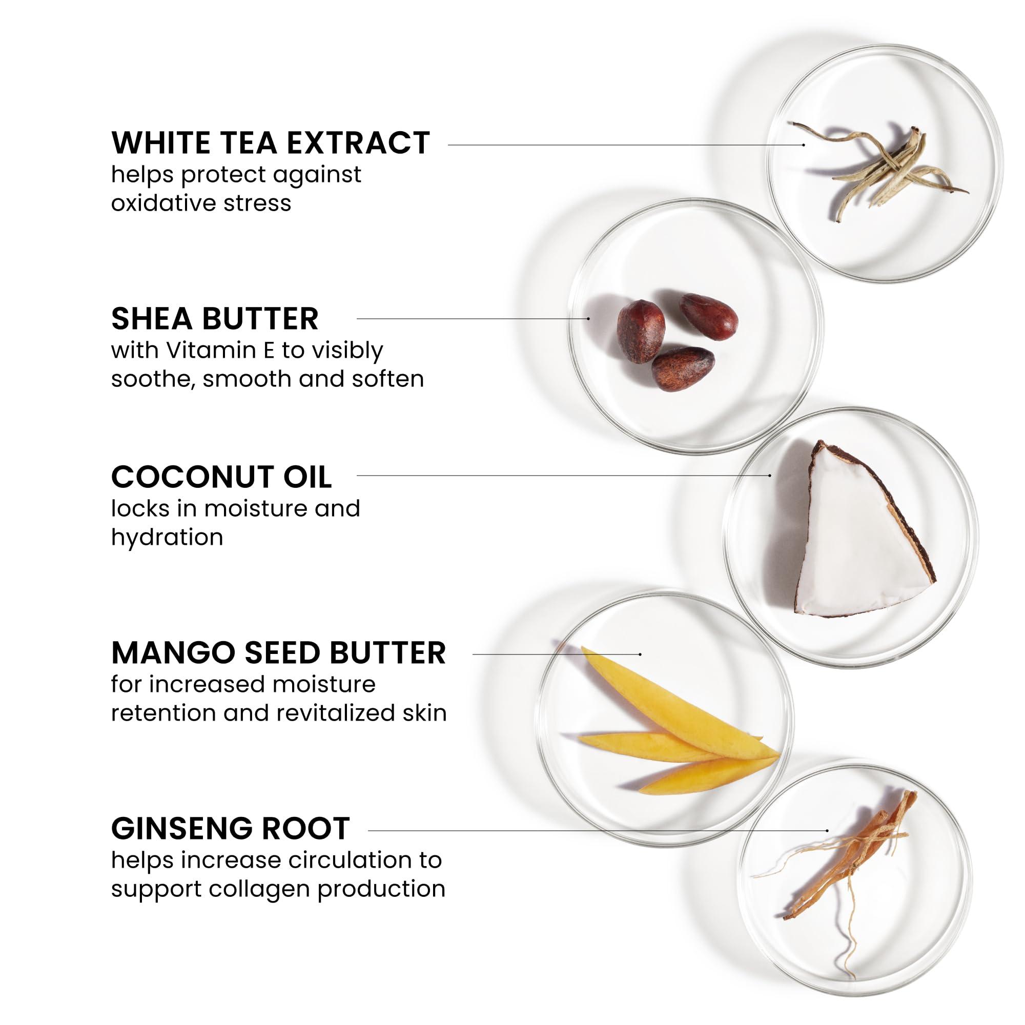 STRIP MAKEUP STRIP MAKEUP - Whipped Coconut Makeup Remover - Melting + moisturizing no-rinse cleanser with Mango seed butter, Vitamin E-dense shea butter, Coconut oil, Ginseng root and White tea extract