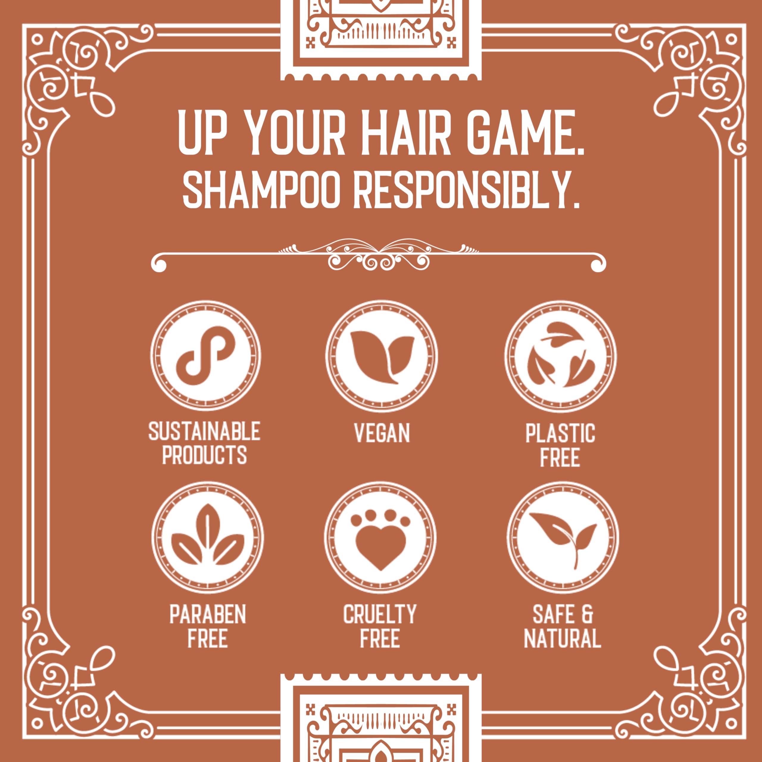 Viori Viori Hamish & Co. Shampoo Bar - Aged Sandalwood - Shampoo for Men - Handcrafted with Scottish Islay and Whiskey Infused - Made from Natural Ingredients - Sulfate, Paraben, Cruelty, and Plastic-Free