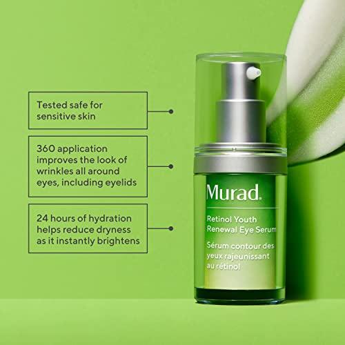 Murad Murad Youth Renewal Retinol Trial Kit – 3-Piece Trial-Size Kit $102 Value - Anti-Aging Retinol Skincare Set - Retinol Serum for Face, Retinol Eye Serum, & Retinol Night Cream