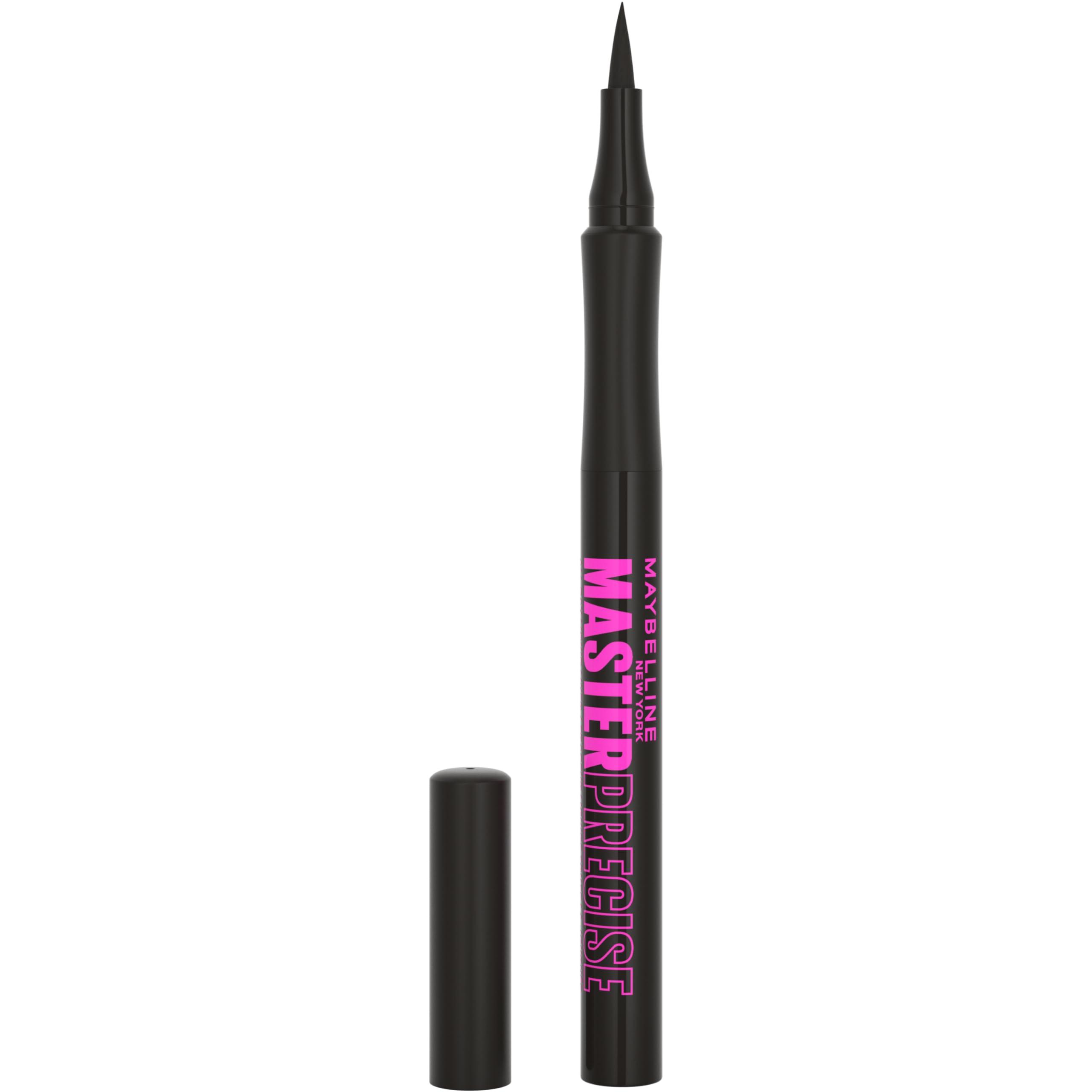 MAYBELLINE MAYBELLINE Eyestudio Master Precise Waterproof Liquid Eyeliner, Instant Age Rewind Dark Circles Concealer, and Makeup Bundle