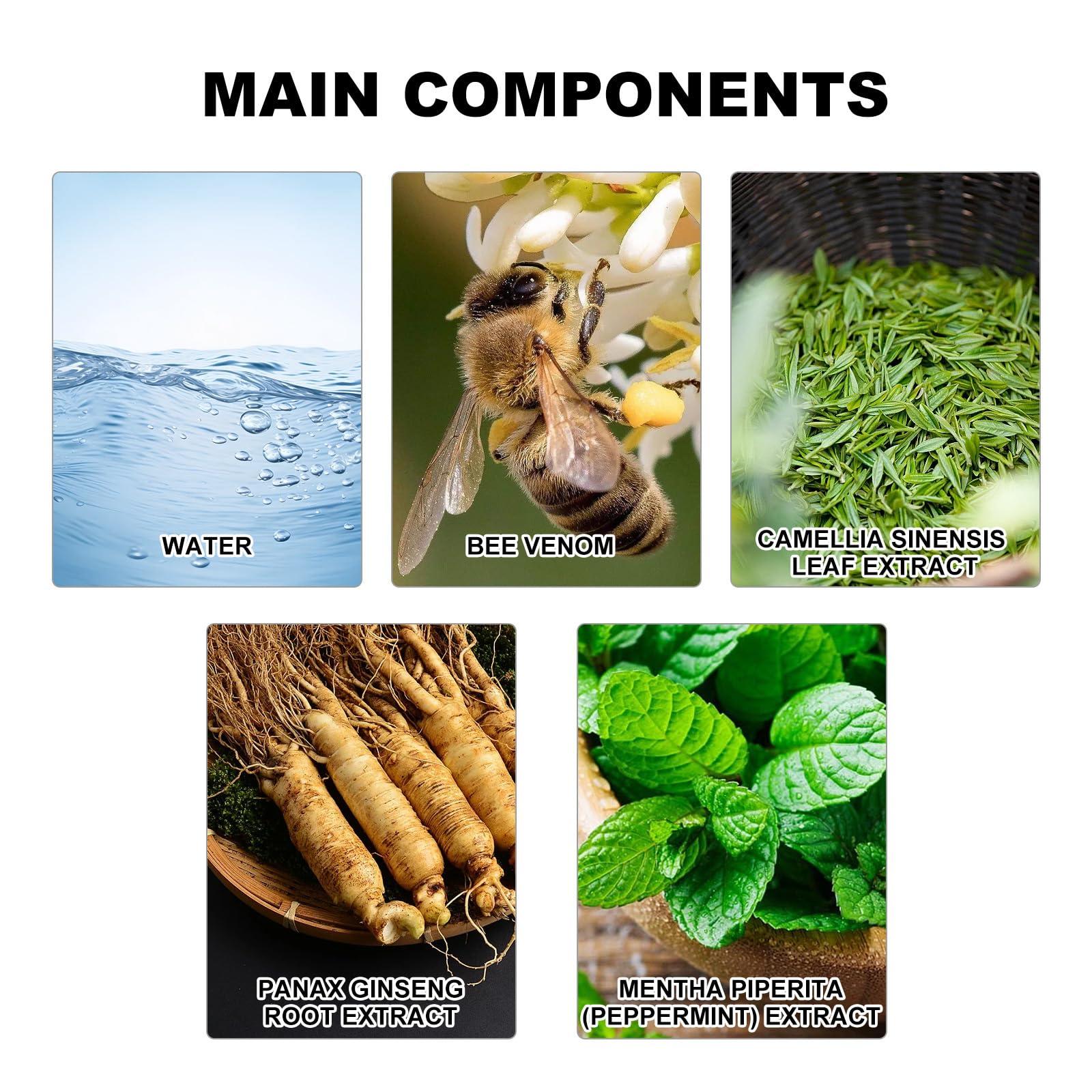 Generic Generic Men Therm Bee Venom Gynecomastia Heating Oil, Men Therm Bee Venom Oil, Mentherm Heating Oil, Gynecomastia Tightening Oil for Men, Men Contouring Treatment Oil (1pcs)