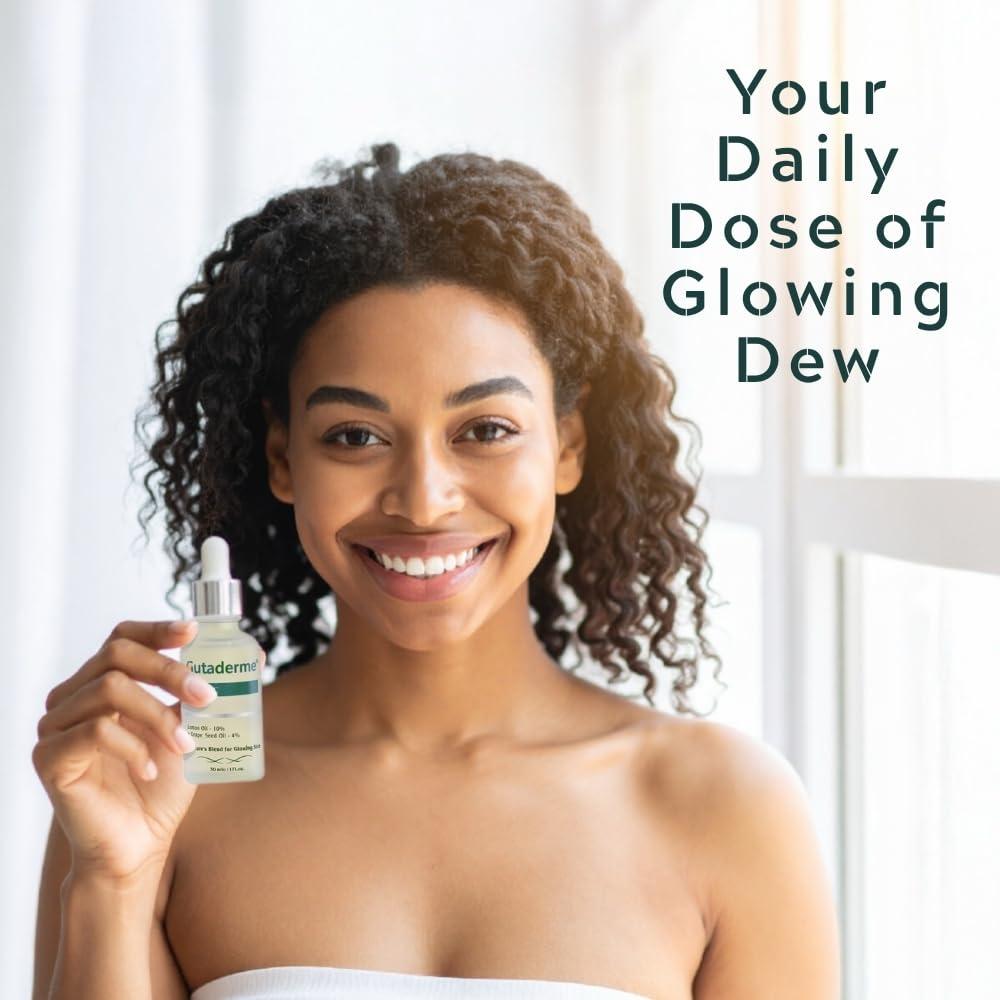 Gutaderme Gutaderme Vitamin C Face Oil- Hydration, Radiance, Hyperpigmentation, Blemishes, Skin Texture & radiance, 30ml/f1 oz