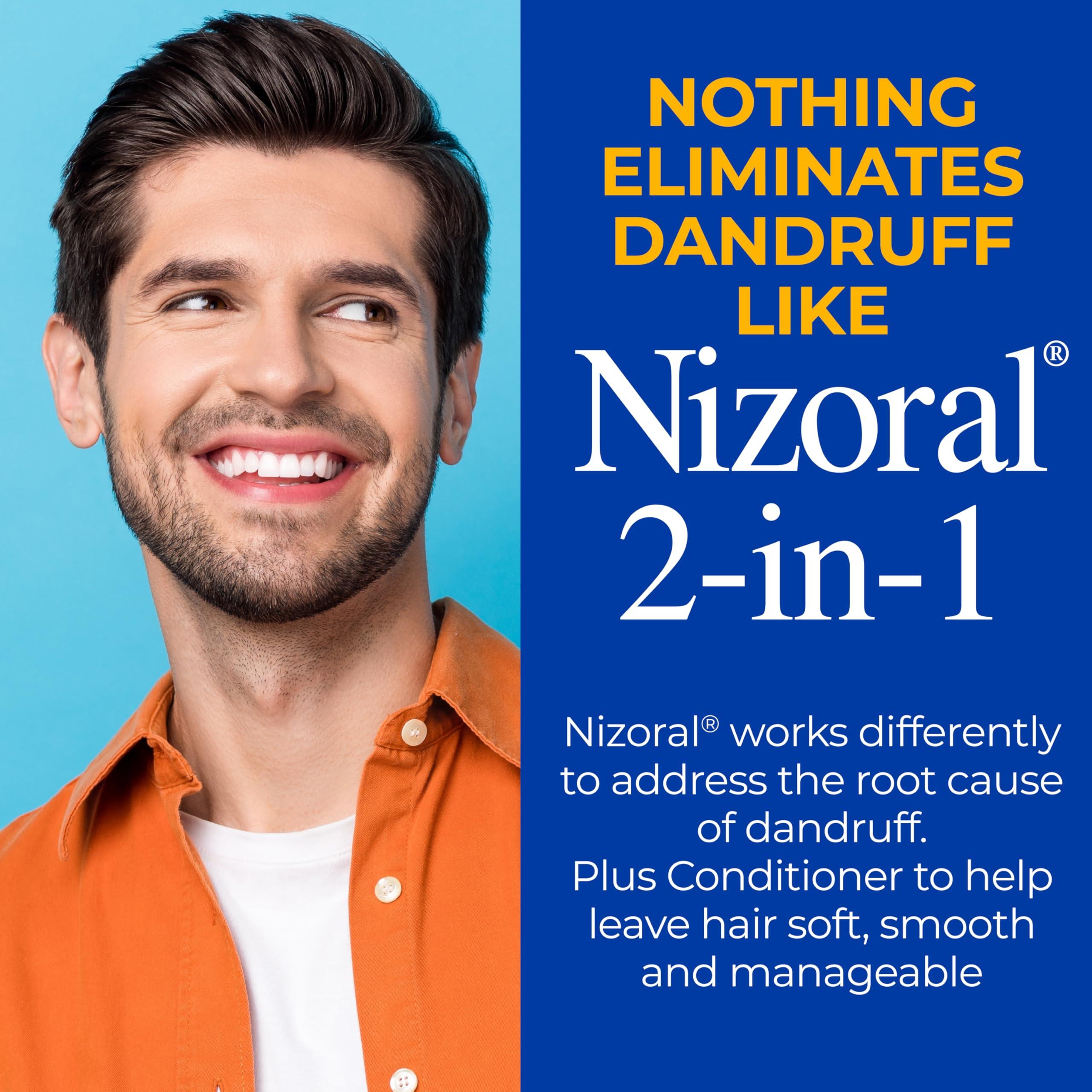 Nizoral Nizoral 2-IN-1 Anti-Dandruff Shampoo & Conditioner with 1% Ketoconazole, 14 fl oz