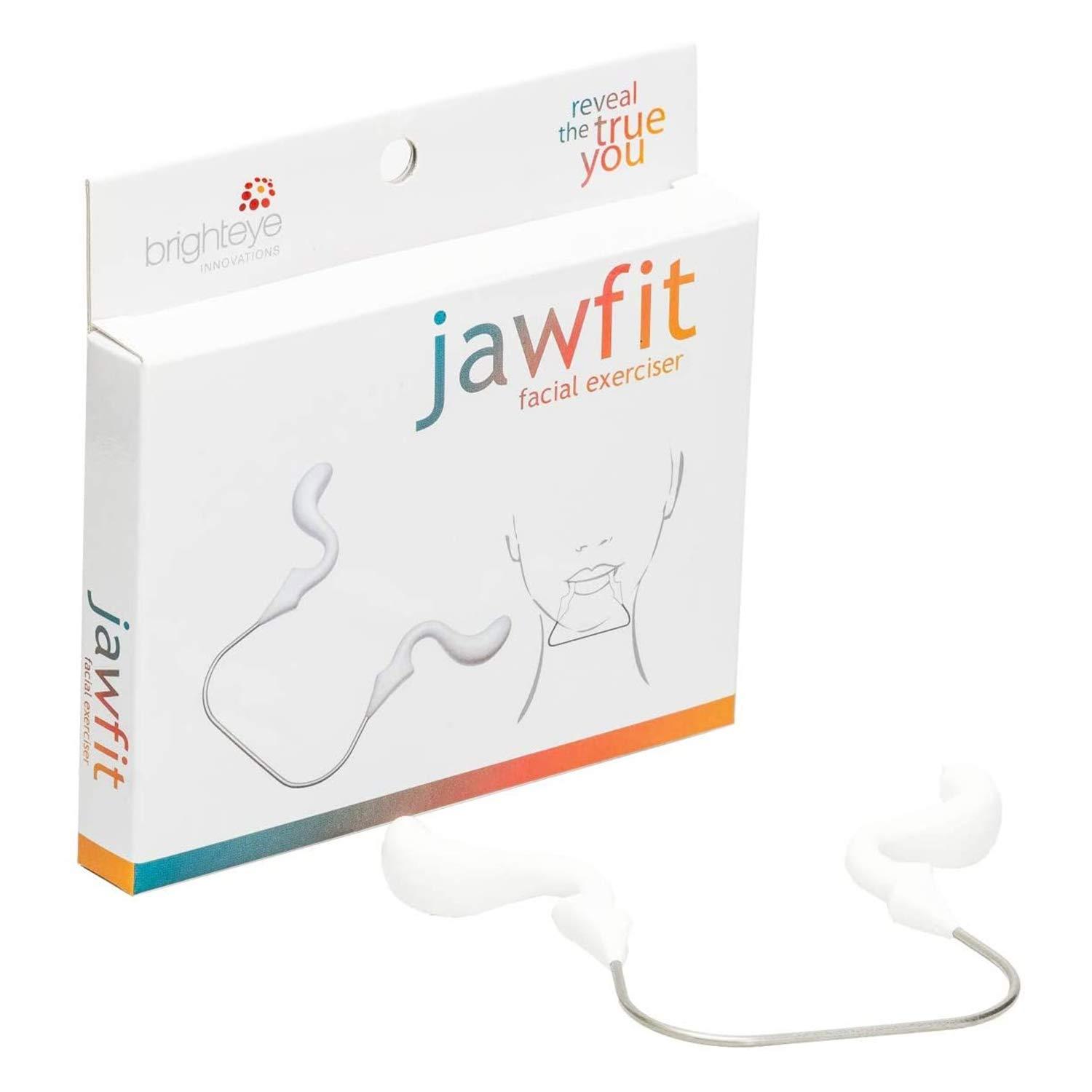 Bright Eye Innovations Jaw Exerciser, Double Chin Reducer by Jawfit – Face and neck exerciser, keep your Face Slim and composed, Redefine your age and jaw health
