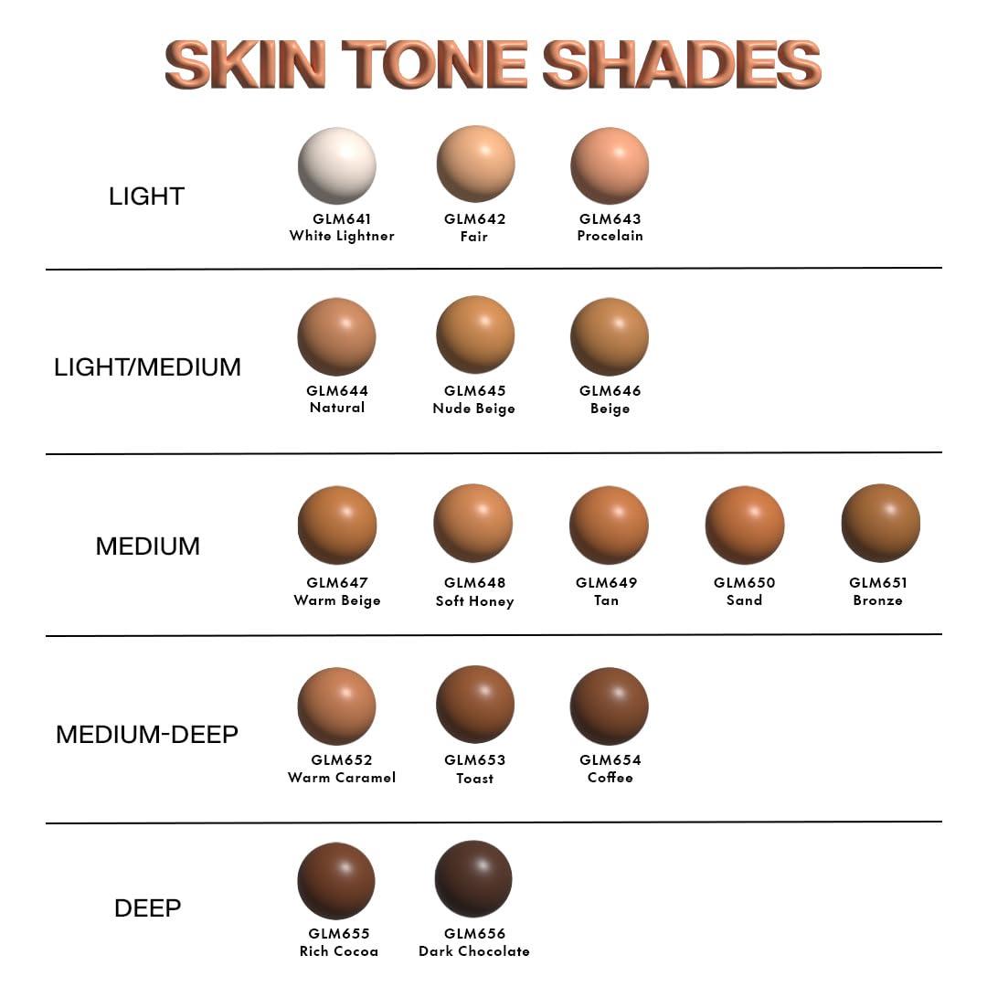 L.A. Girl L.A. Girl Pro Coverage Liquid Foundation, Bronze, 0.95 Fl Oz