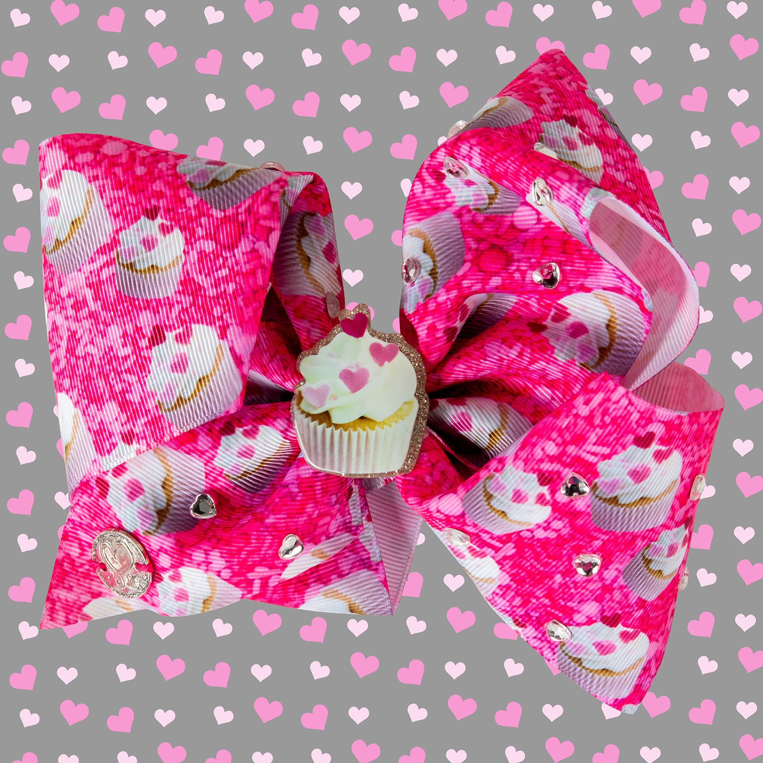JoJo Siwa Signature Jojo Siwa Bows - Exclusive Hair Bow Collection #15 - Large Limited Edition Bow, Collector\'s Pin & Accessories in Giftable Box