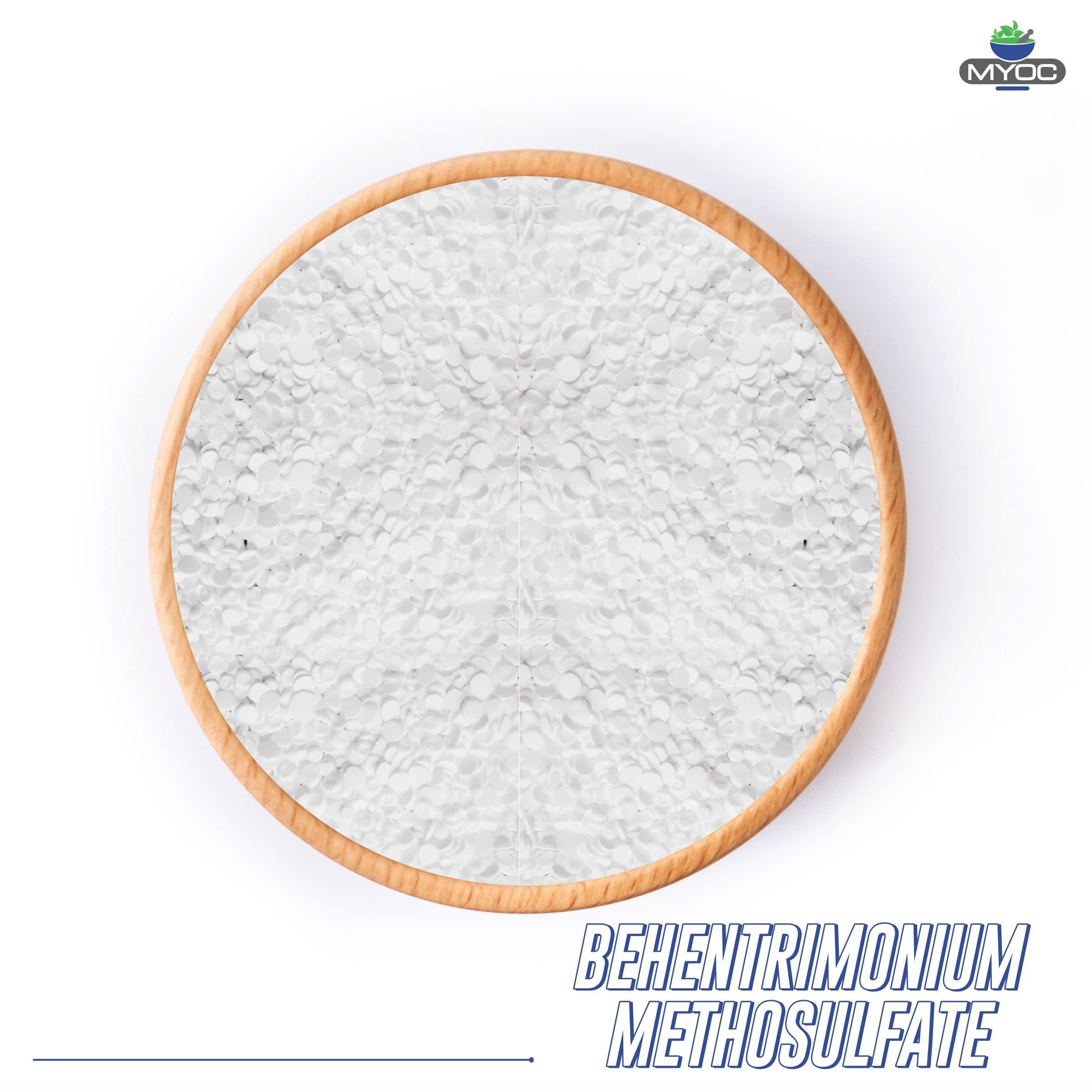 MYOC MYOC BTMS (Behentrimonium Methosulfate)- 15.97 oz, Pure Cosmetic Grade Raw Material Conditioning Emulsifier for DIY Creams, Lotions, Shampoo & Conditioner- Pack of 2