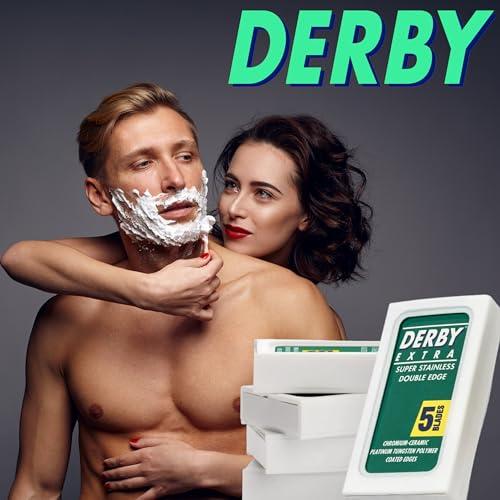 Derby 100 \"Derby Extra Professional\" Double Edge Razor Blades for straight razor