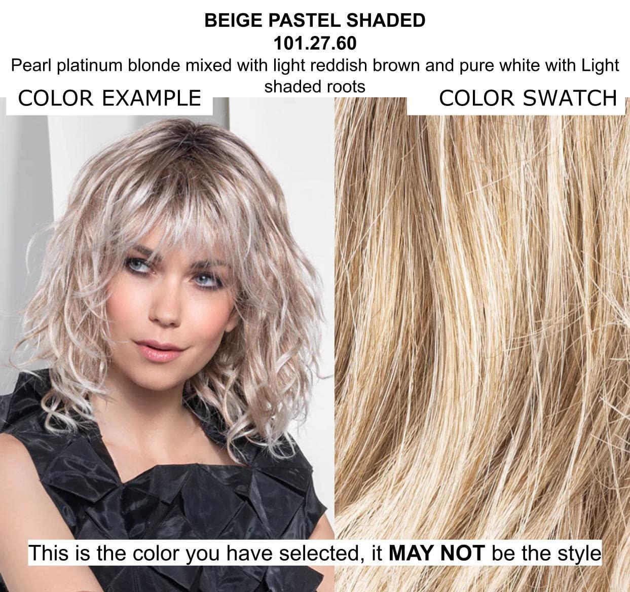 Ellen Wille Bundle - 2 Items: Perla Petite/Average Wig by Ellen Wille, Christy\'s Wigs Q & A Booklet - Color: BEIGE-PASTEL-SHADED