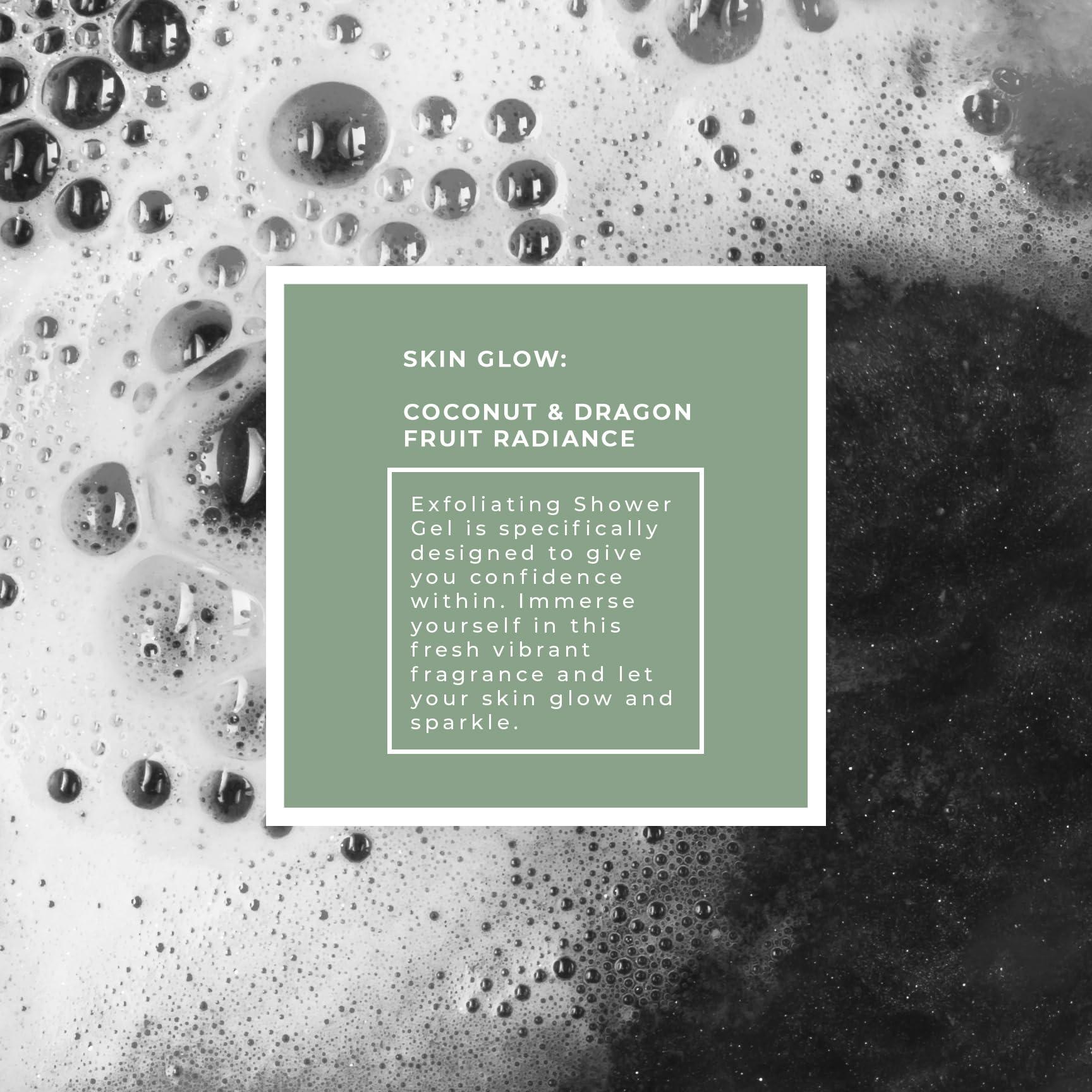 Pecksniff\'s Pecksniff\'s Coconut & Dragon Fruit Radiance Exfoliating Shower Gel | 1000 ml / 33.80 Fl Oz