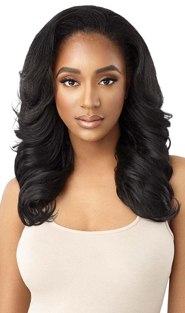 Outre Outre Synthetic Quick Weave Wig - Neesha H305 (Color:DRGIBRN)