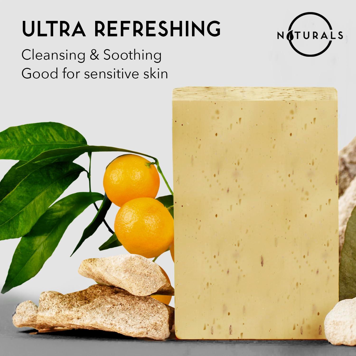 O Naturals O Naturals Citrus Men\'s Soap Bar - Exfoliating, All Natural, Unisex, 7.76 oz