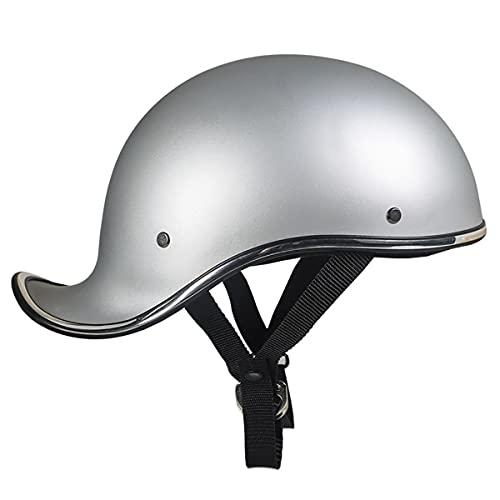 SDFGDFD SDFGDFD Scooter Motorcycle Half Helmet,DOT/ECE Certified Motorcycle Half Open Face Helmet Pea Helmet Four Seasons Outdoor Riding Half Helmet Brain Cap Motorcycle Half Helmet