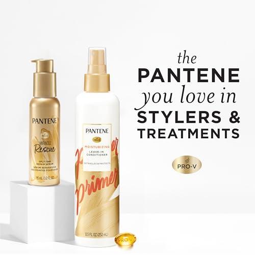 Pantene Pantene Hair Serum, Split Ends Hair Treatment, Hair Serum for Frizzy and Damaged Hair, Miracle Rescue, 3.2 oz