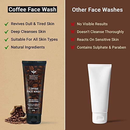 Bombay Shaving Company Bombay Shaving Company Coffee Face Wash for Men & Women - Deep-Cleanses, De-Tans & Blackhead Removal | Made in India
