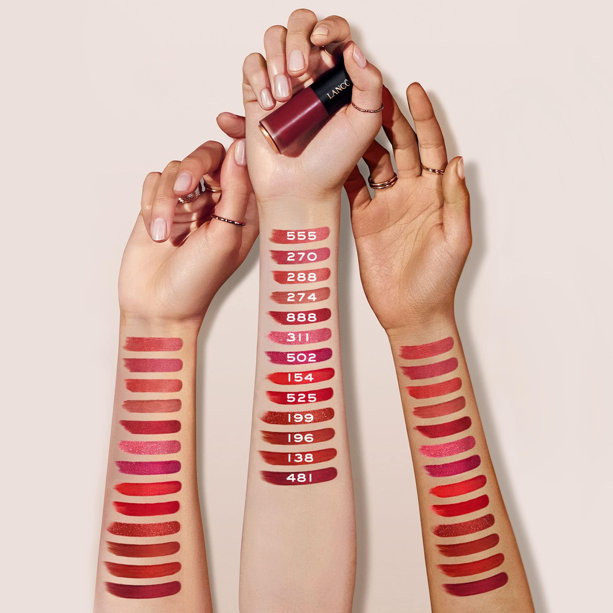 Lancôme Lancôme L'Absolu Rouge Drama Ink Semi-Matte Liquid Lipstick - Highly Pigmented - All Day Wear - 481 Nuit Pourpre