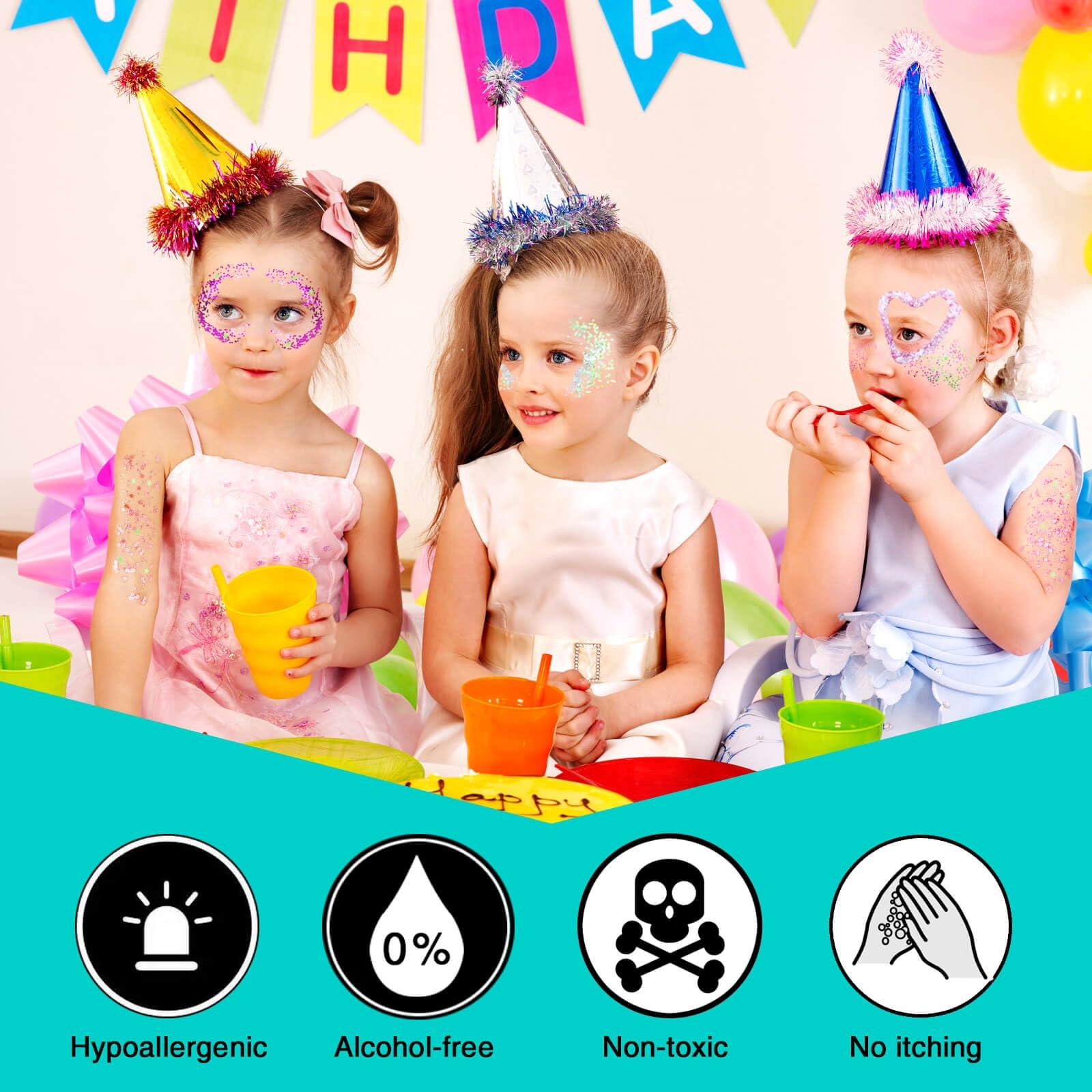 MEICOLY MEICOLY Orange Face Body Glitter,Sparkling Face Glitter Gel,Mermaid Sequins Face Paint Glitter Autumn Makeup,Eye Hair Chunky Festival Rave Accessories Makeup,Party Body Glitter Gel for Women Kids,50ml