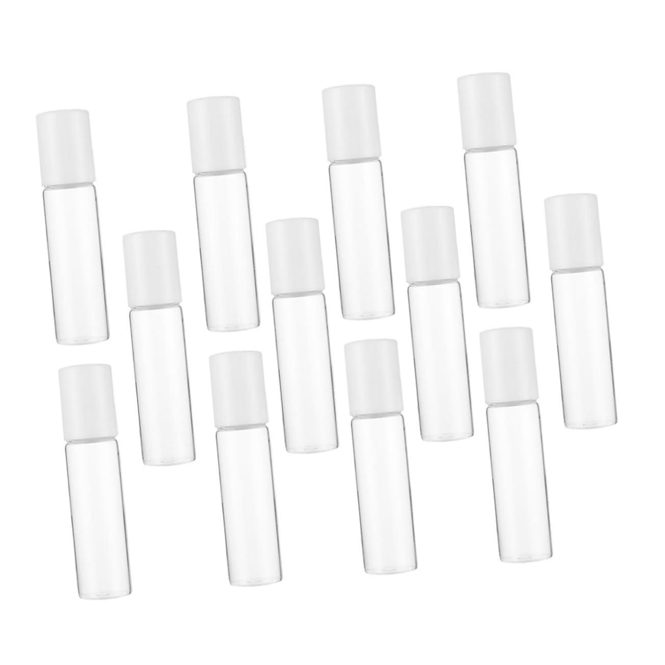 Mikinona Mikinona 10ml Glass Roller Bottles Essential Oil Perfume Travel Leak Proof Rollerball Bottle Set